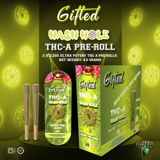 Gifted Hash Hole THC-A Pre-Roll 2x2.25 Prerolls