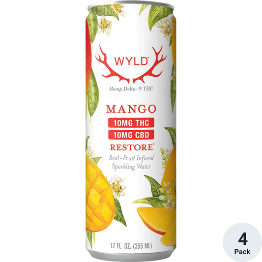 Wyld Fruit Infused Sparkling Water 10mg THC | 12oz