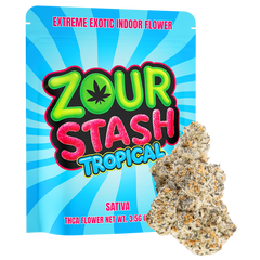 Zour Stash Tropical(Sativa)Extreme Exotic Indoor Flower 3.5g