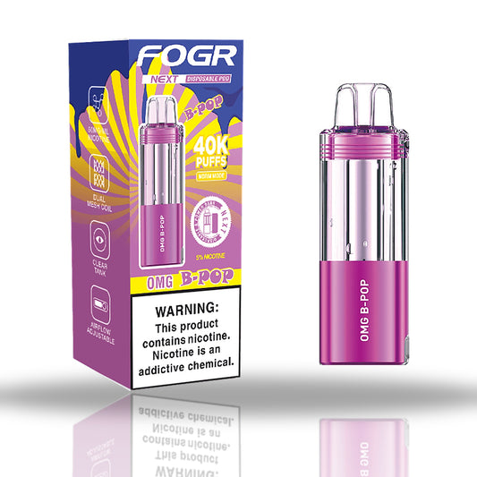 B-Pop — box & pod — Fogr Next 40K Pod