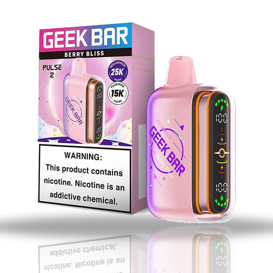 Berry Bliss — device — Geek Bar Pulse 2 25K Disposable Vape