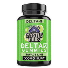 Mystic Labs Delta 9 Gummies 50 Count 500 MG