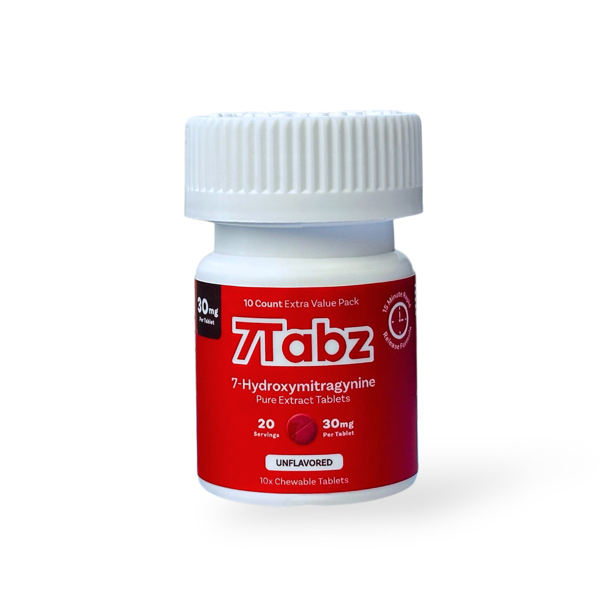 7Tabz 7-Hydroxymitragynine 10 Tablets x 30MG (300MG Total) | Buy kratom online | ExoticsDispo