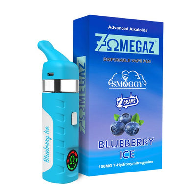 7 Omegaz Advanced Alkaloids 7-OH Disposable Vape Pen 2G (100mg) - Kratom