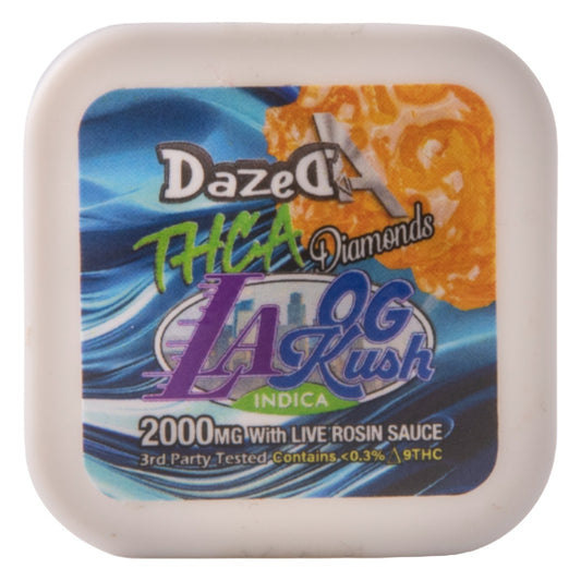Dazed THCA Diamonds 2000 Mg - Detail View