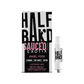 Half Bakd Sauced Exotix Live Sauce THCP 2g Cart