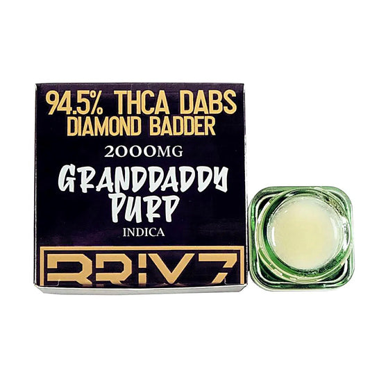 Brixz 94.5% THCA Dabs Diamond Badder 2000MG - Side View