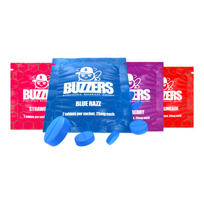 Buzzin with the homiez 25MG Tablets 2ct (7-oh Alternative)