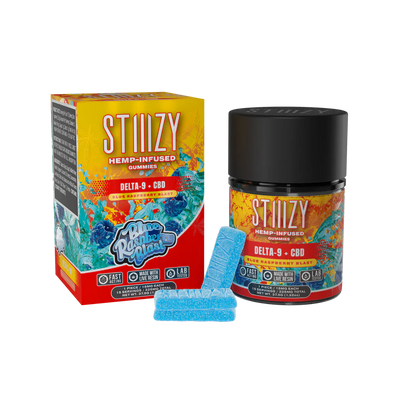 Stiiizy Delta 8 Hemp-Infused Gummies 15 MG Per Gummy(15 Count)