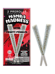 Mamba Madness 2 Prerolls Glazed With Diamonds(4g Total)