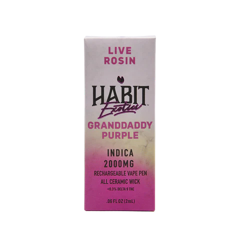 HABIT 2G Live Rosin THCa Pen