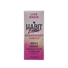 HABIT 2G Live Rosin THCa Pen