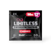 Limitless 7-Hydroxymitragynine Black Edition 100Mg 2x 50Mg Tablets