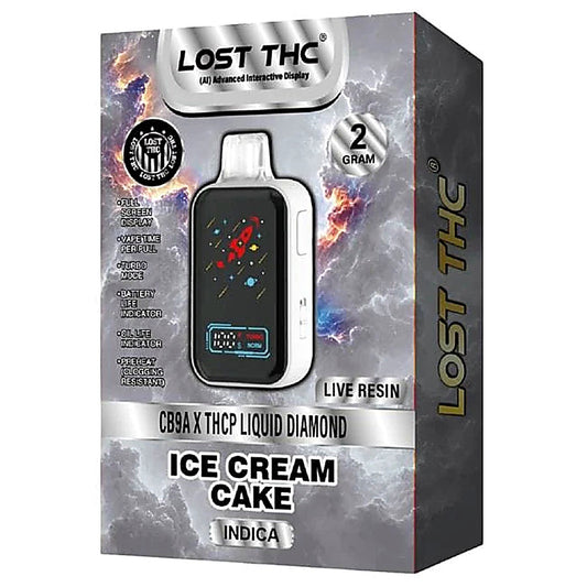 Lost THC THCP Liquid Diamond Disposable 2G - Detail View