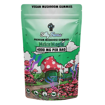 Silly Farms Premium Microdose Gummies 8pc/4,000mg Total