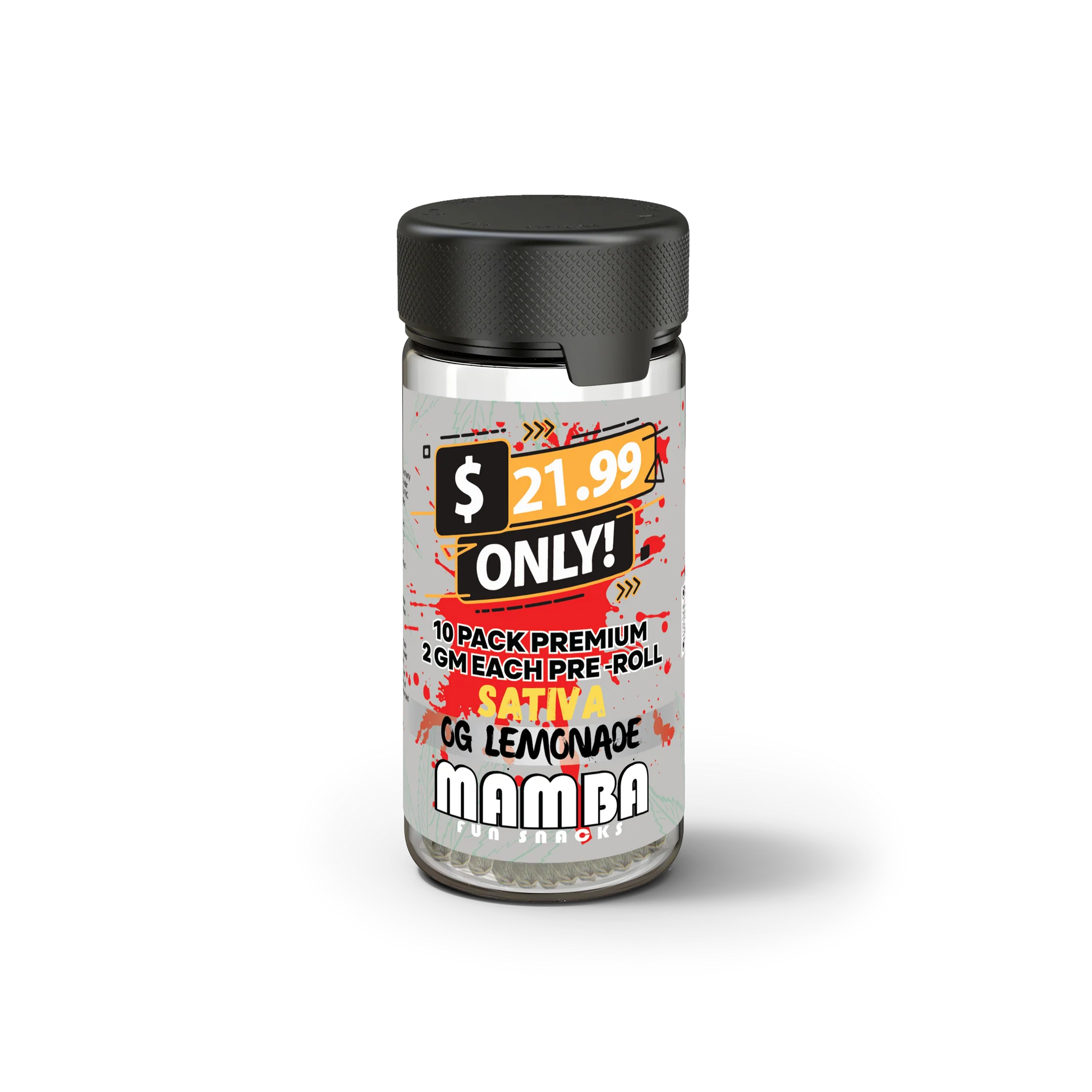 MAMBA 10 Pack Premium Prerolls (2g each) - Main Image