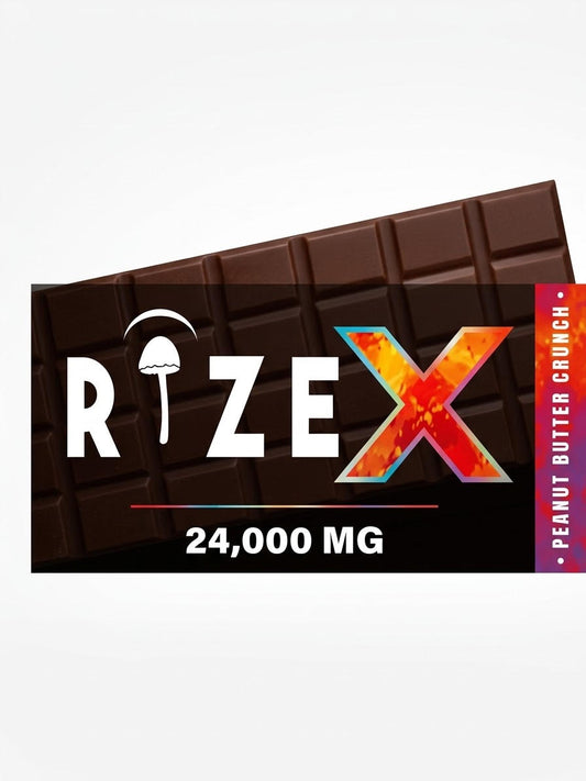Rize X Megadose Mushroom Chocolate Bar 24,000MG