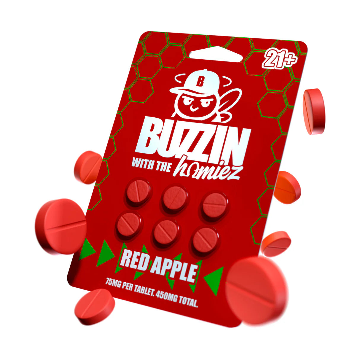 Buzzin with the homiez 75MG Tablets 6ct (7-oh Alternative)