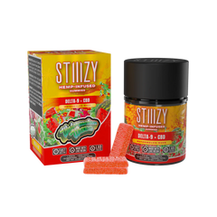 Stiiizy Delta 8 Hemp-Infused Gummies 15 MG Per Gummy(15 Count)