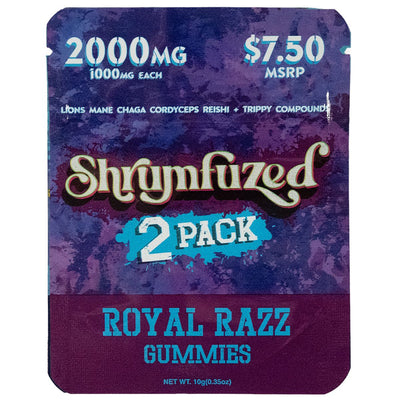 Shrumfuzed Mushroom Gummies 2pk - Royal Razz