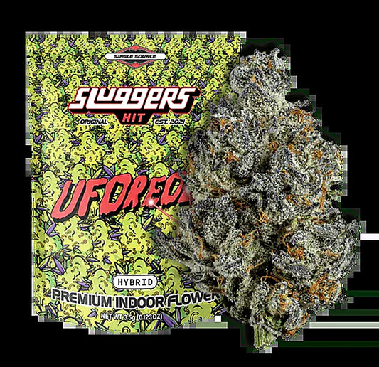 Sluggers Hit UFOREOZ! (Hybrid) Premium Indoor Flower 3.5G - Detail View