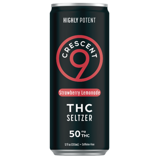 Crescent 9 Seltzer 50MG THC Infused | 12oz - image 2