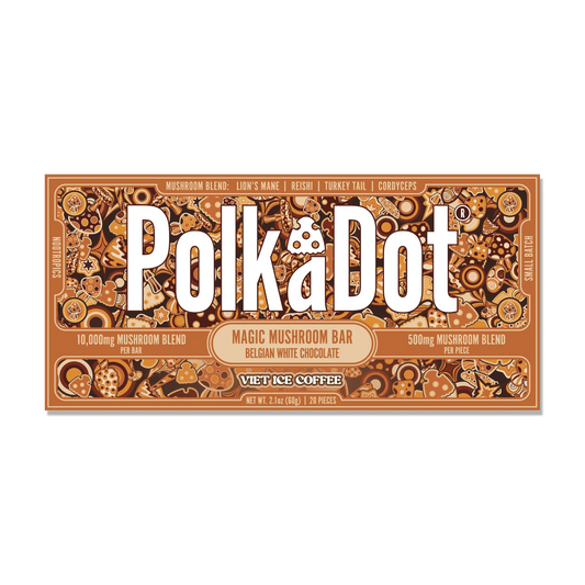 PolkaDot Mushroom Blend Chocolate Bar 500mg