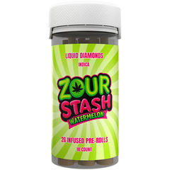 Zour Stash Liquid Diamonds 2G Infused Pre-Rolls 10 Count