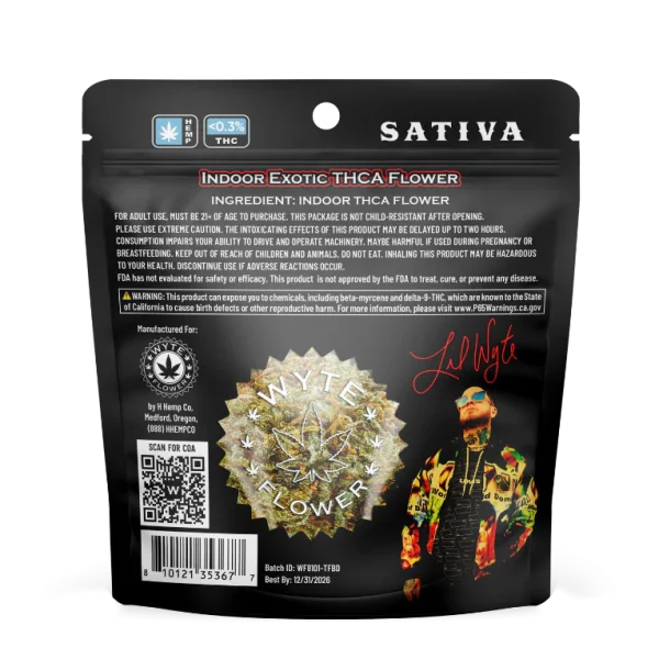 Wyte Flower 3.5g Indoor Exotic Flower- Blue Dream(Sativa)