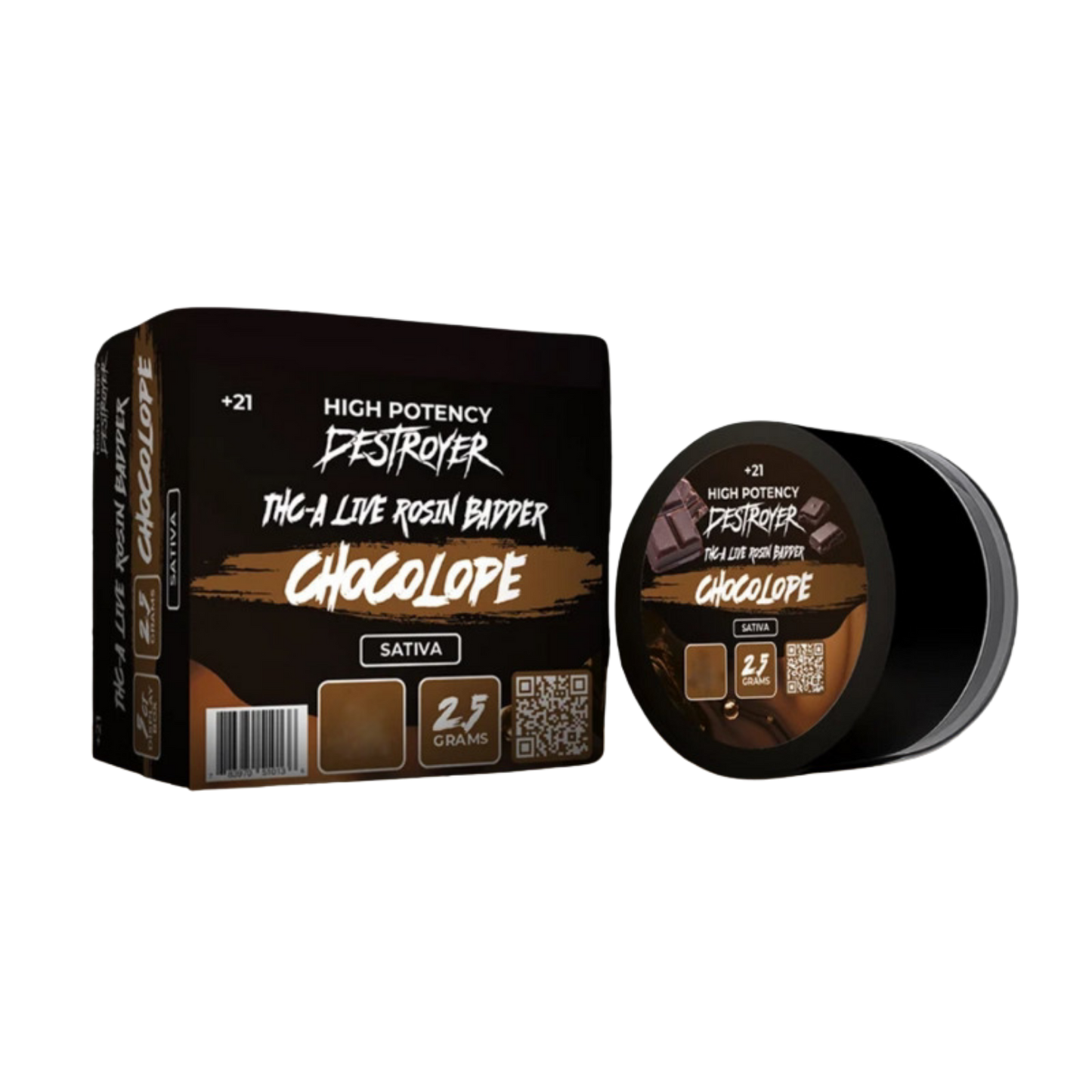 Destroyer High Potency THC-A Live Rosin Badder 2.5G - image 5