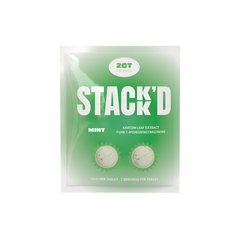 STACK’D Pure 7-Hydroxymitragynine Tablets 2 Count 36MG Per Bag