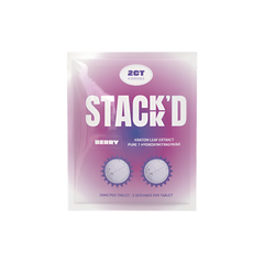 STACK’D Pure 7-Hydroxymitragynine Tablets 2 Count 36MG Per Bag