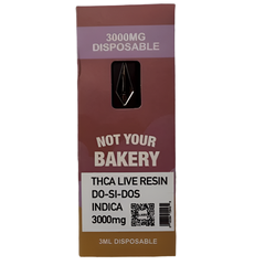 Not Your Bakery Live Resin THCa Disposable 3g