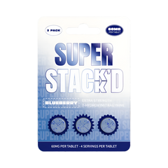 Super STACK’D 7-Hydroxymitragynine 3 Count 60MG Per Tablet