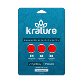 Krature Enhanced Alkaloid Kratom 7-Hydroxy+Psuedo(30Mg Per Tab)
