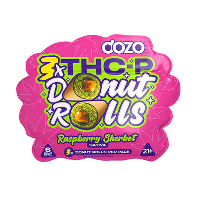 DOZO 3x THC-P Donut Rolls(6 Grams Total)