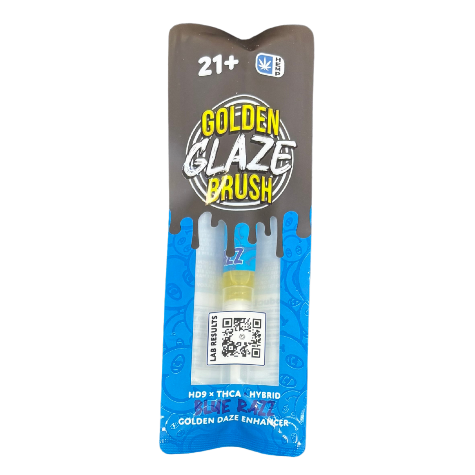 Golden Glaze Brush Blunt Enhancer (HD9 x THCA) - Main Image