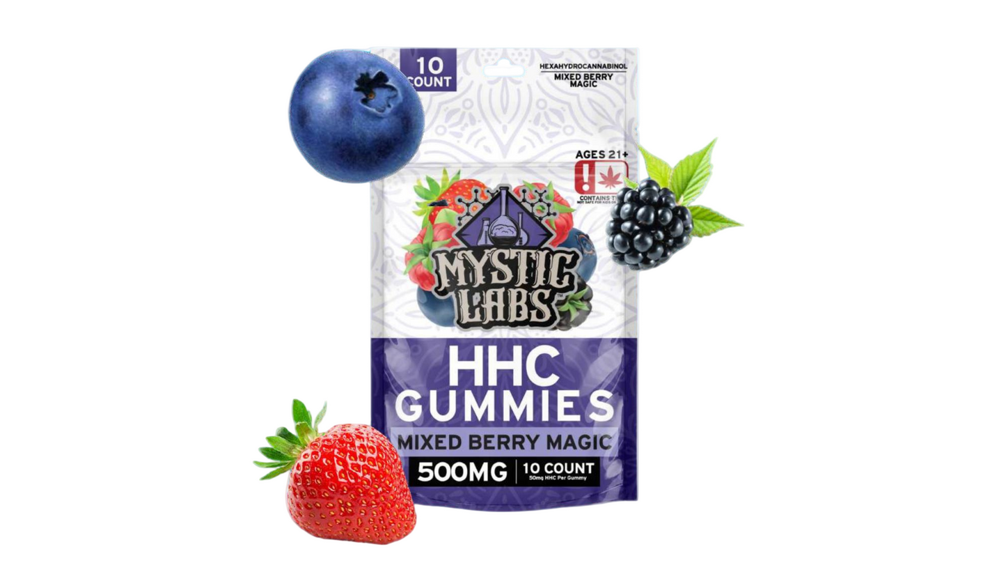 Mystic Labs HHC Gummies 500mg(10 Count)