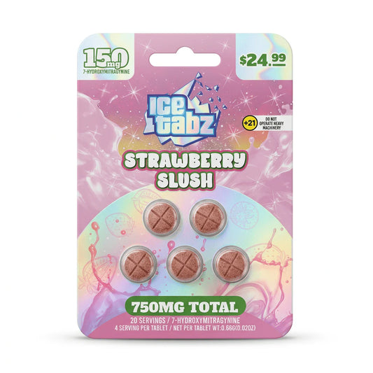 Ice Tabz 7-Hydroxymitragynine 750mg (5 tablets x 150mg)