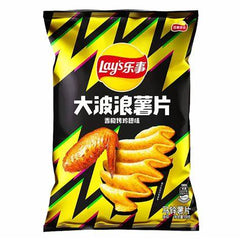 Lays Wavy Potato Chips Crispy Grilled Chicken Wings Flavor