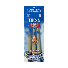 Lost THC THC-A VVS Sugar Infused with Diamond Prerolls 3x1.65G Prerolls(4.95 Grams)