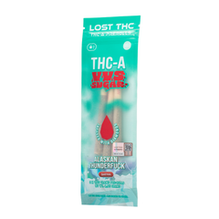 Lost THC THC-A VVS Sugar Infused with Diamond Prerolls 3x1.65G Prerolls(4.95 Grams)