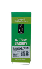 Not Your Bakery Live Resin THCa Disposable 3g