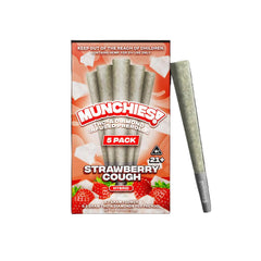 Munchies THC-A Diamond Infused Prerolls 5 Pack(5g)