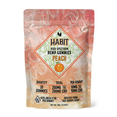 HABIT High Spectrum Hemp Gummies 20 Piece