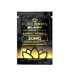 Pure OHMS Black 30MG 7-Hydroxymitragynine Tablet