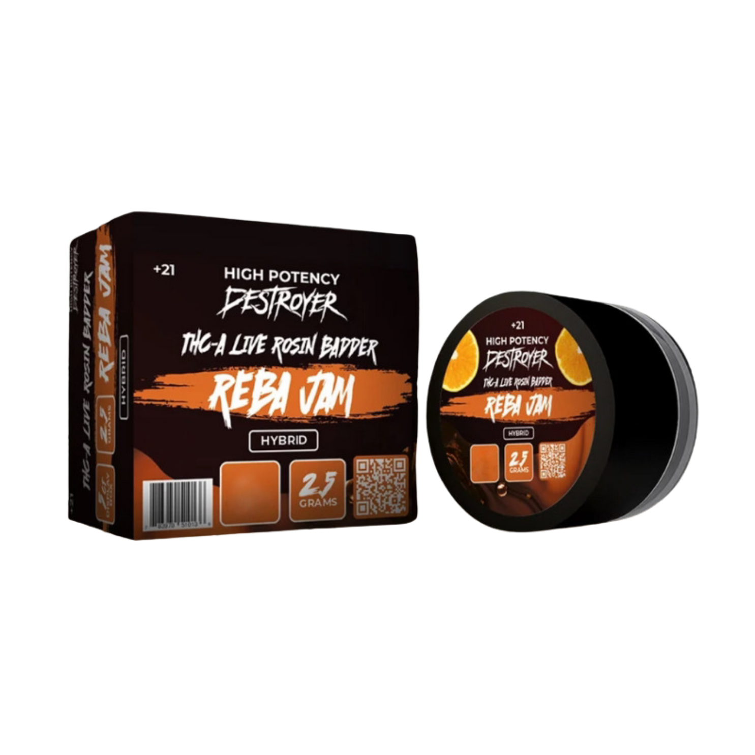 Destroyer High Potency THC-A Live Rosin Badder 2.5G - product image