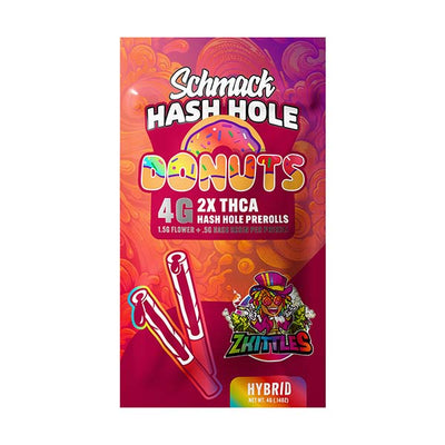 Schmack Hash Hole Donuts 2 Prerolls (2g each)