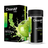 CleanAF CBD Gummies 50mg CBD per Gummy 20 Count