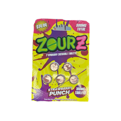 Zourz 7-Hydroxy Chewable Tablets 5x100MG (500MG Total)
